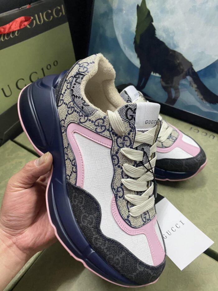 Alternative view of GUCCI WOMEN'S GG RHYTON SNEAKER 692902 UIQ30 1061