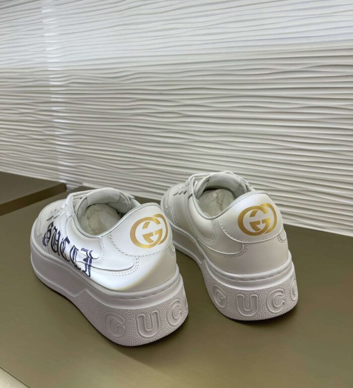 Alternative view of GUCCI WOMEN'S SNEAKER WITH LOGO WHITE 708267 UPG70 9000