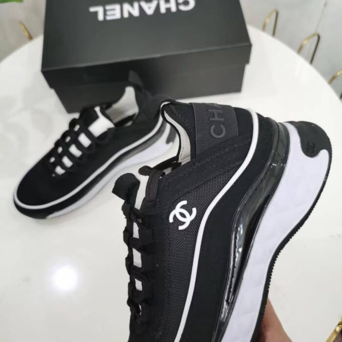 Alternative view of CHANEL WOMEN'S SUEDE SNEAKER BLACK G39072 Y55826 K4284