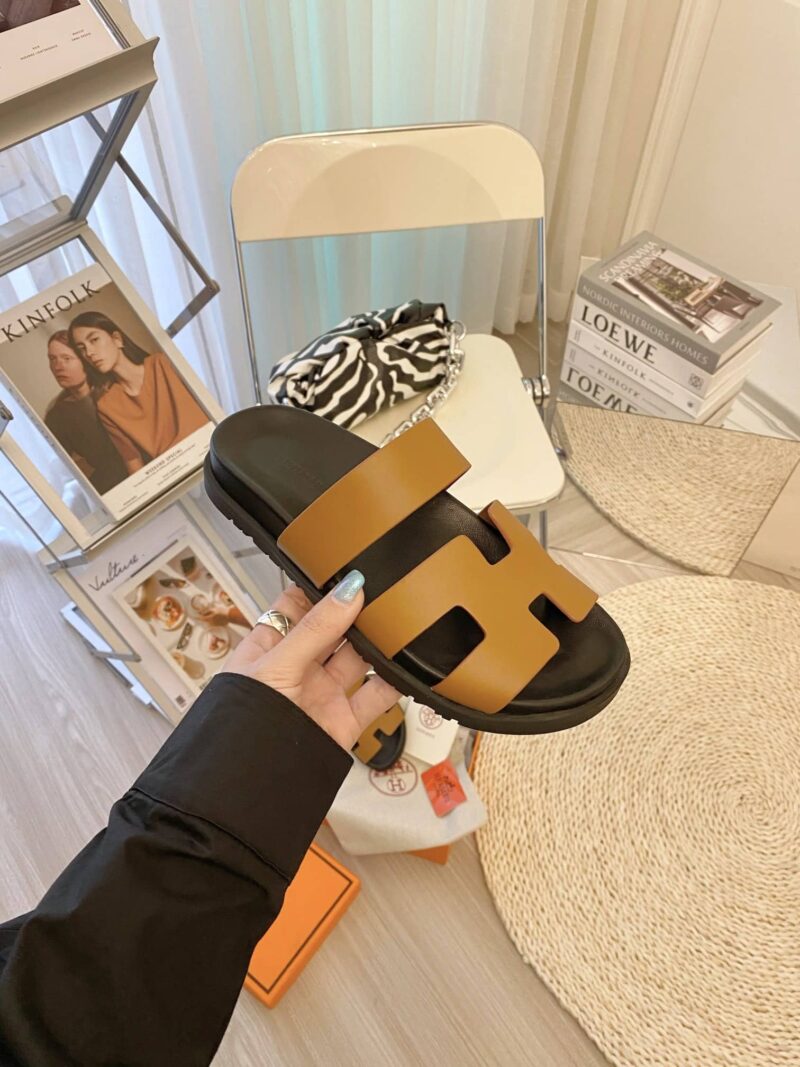 Alternative view of HERMES ANKARA SANDAL BROWN