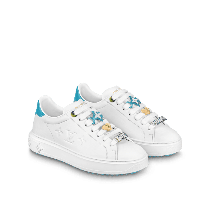 LOUIS VUITTON TIME OUT SNEAKER LIGHT BLUE 1AADNP