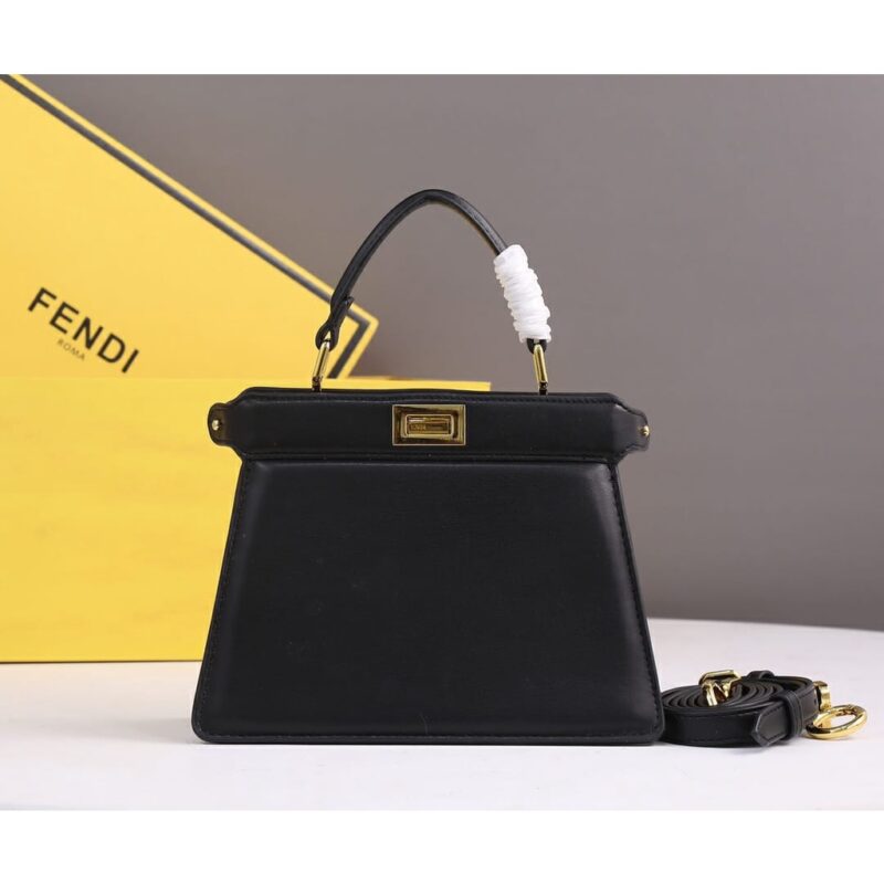 Alternative view of FENDI PEEKABOO ISEEU PETITE BLACK 32CM