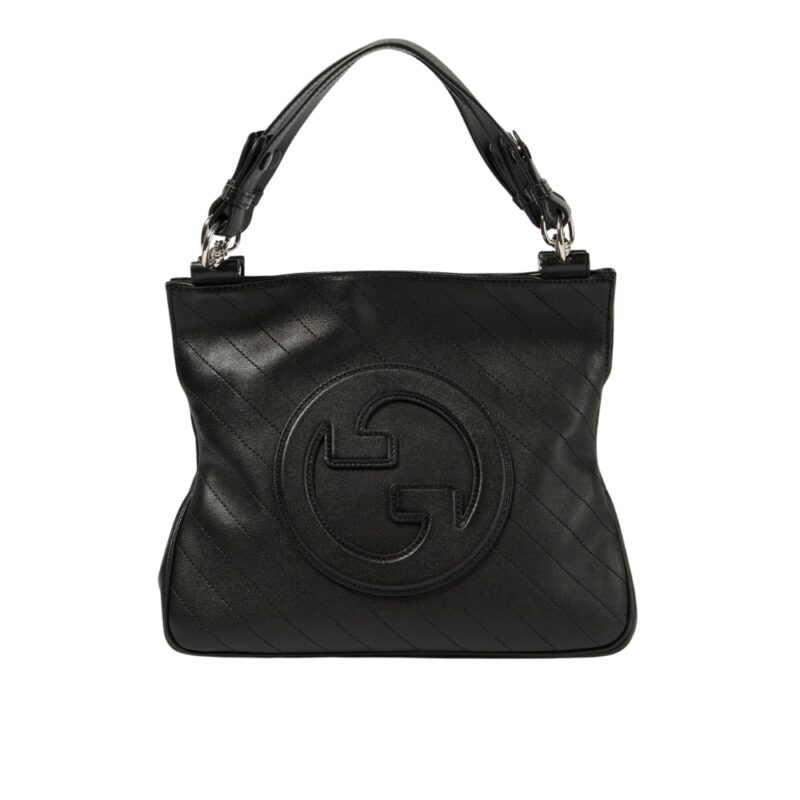 Gucci Blondie Small Tote Bag Black 30Cm 751518 1Aaow 9022