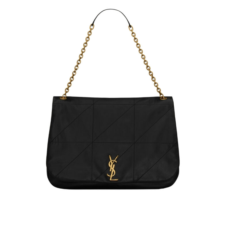 SAINT LAURENT LARGE JAMIE 4 3 IN BLACK 42CM 742431AAB321000