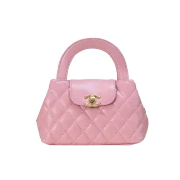 CHANEL MINI SHOPPING BAG PINK 19CM AS4416 B14296 NR646