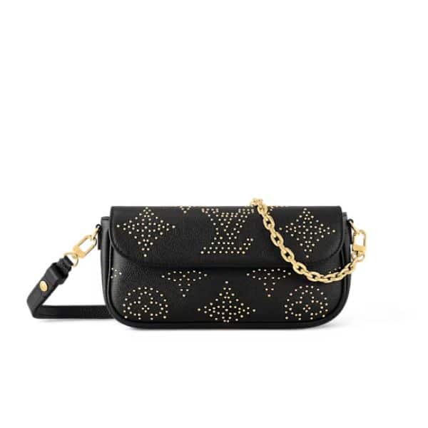 LOUIS VUITTON WALLET ON CHAIN IVY BLACK 22CM M82653