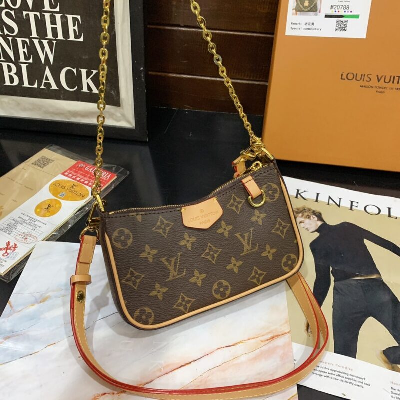 Alternative view of LOUIS VUITTON MONOGRAM POCHETTE BROWN 20CM