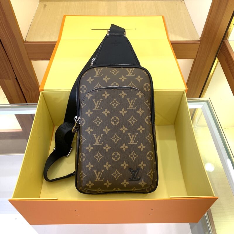 Alternative view of LOUIS VUITTON AVENUE SLINGBAG NM MONOGRAM MACASSAR 31CM M46327