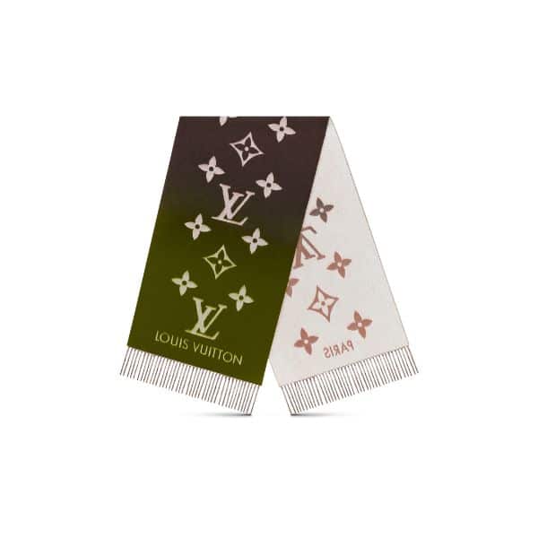 LOUIS VUITTON REYKJAVIK GRADIENT SCARF
