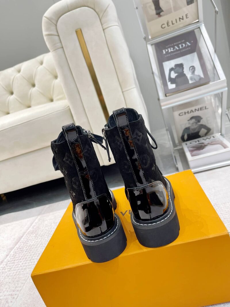 Alternative view of LOUIS VUITTON TERRITORY FLAT RANGER BLACK