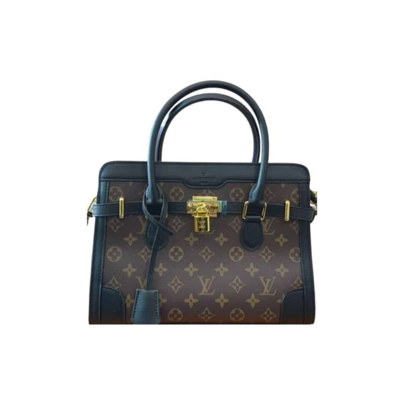 LOUIS VUITTON TOTE BAG BLACK 29CM