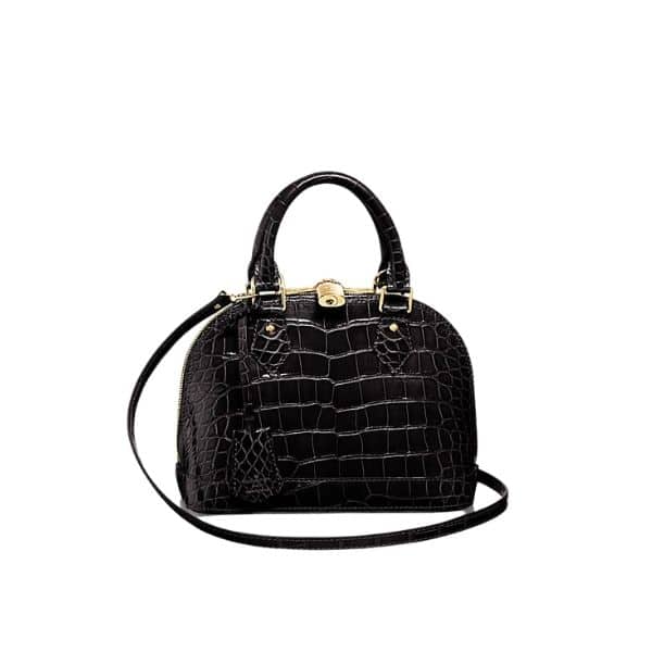 LOUIS VUITTON NEO ALMA BB BLACK 24CM