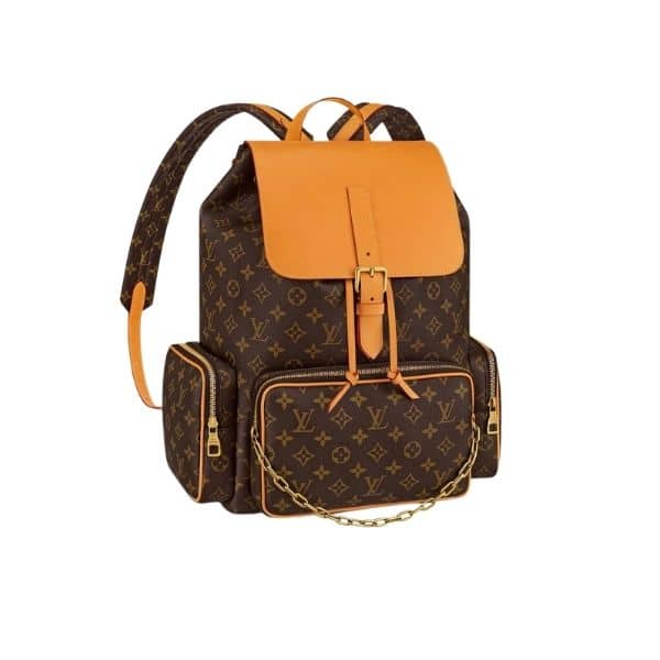 LOUIS VUITTON BACKPACK MONOGRAM BROWN 45CM