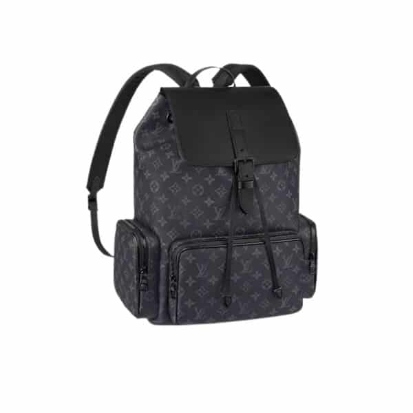LOUIS VUITTON BACKPACK MONOGRAM BLACK 45CM