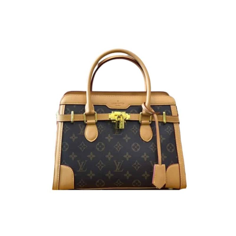 LOUIS VUITTON TOTE BAG BROWN 29CM