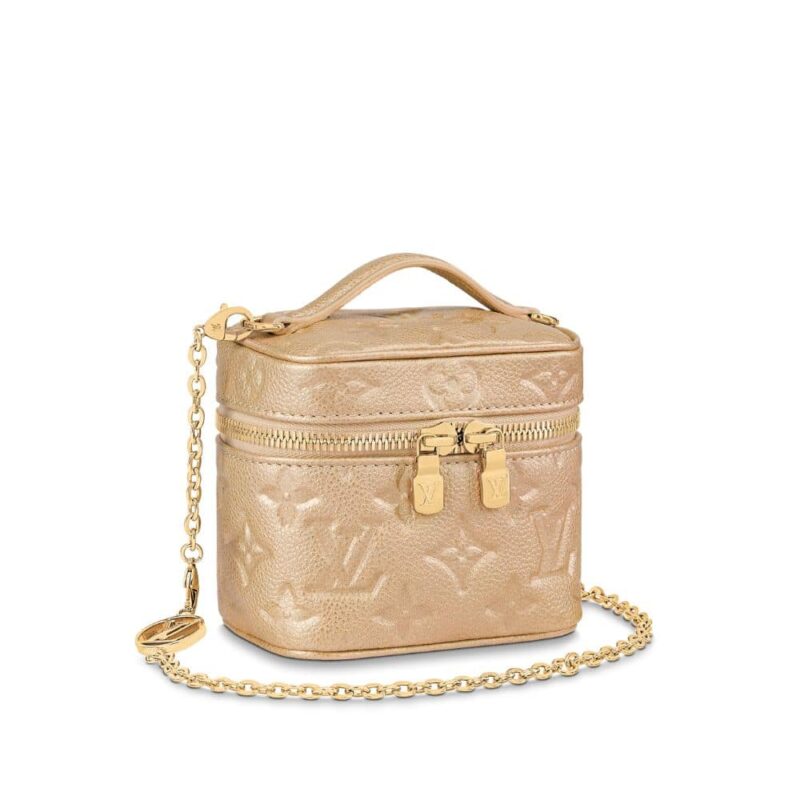 LOUIS VUITTON MICRO VANITY BROWN 12CM