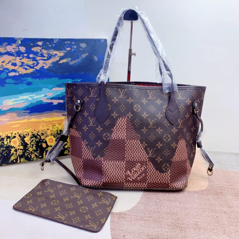 Alternative view of LOUIS VUITTON NEVERFULL TOTE MONOGRAM BROWN 42CM