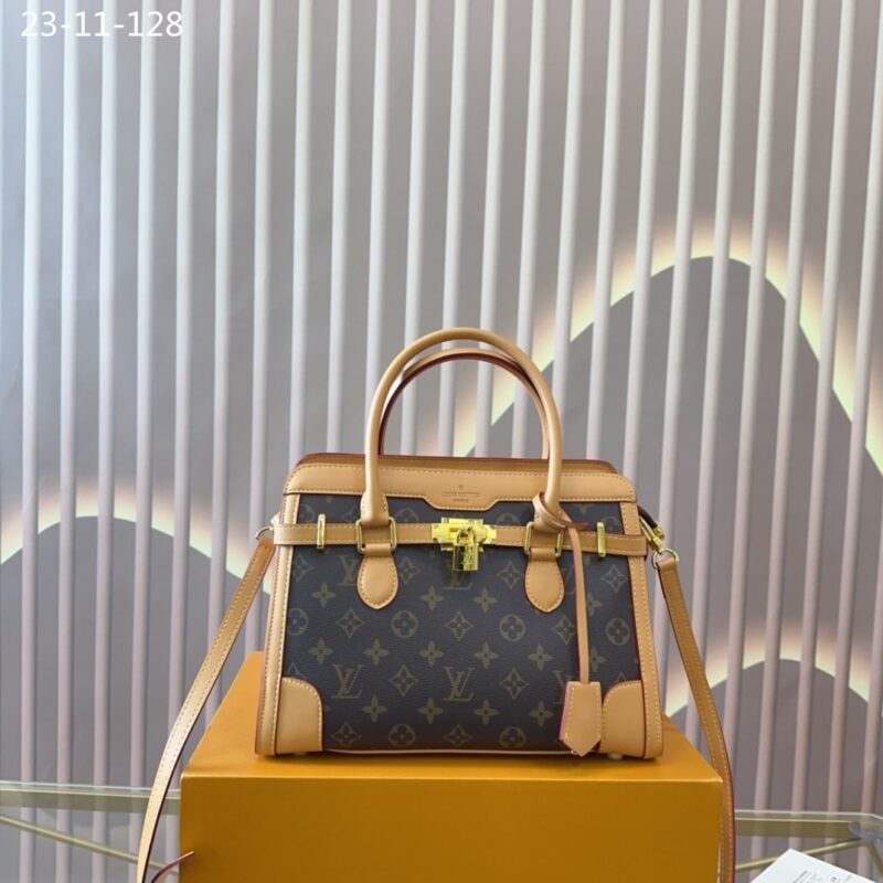 Alternative view of LOUIS VUITTON TOTE BAG BROWN 29CM