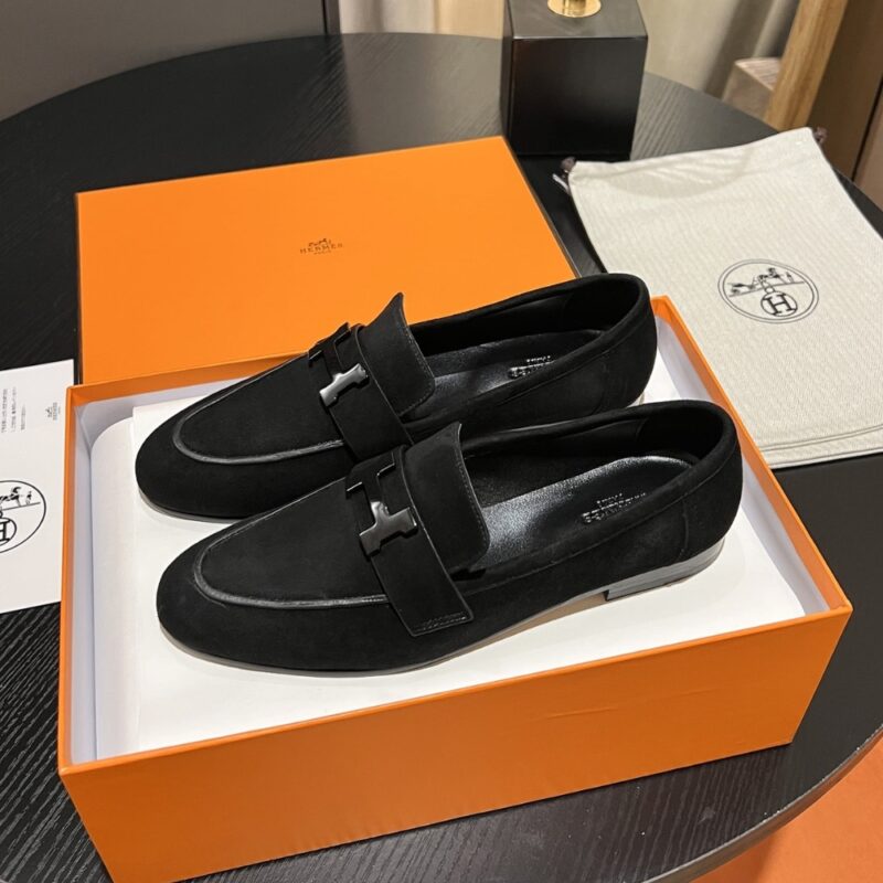 Alternative view of HERMES PARIS LOAFER BLACK H252930ZA01390
