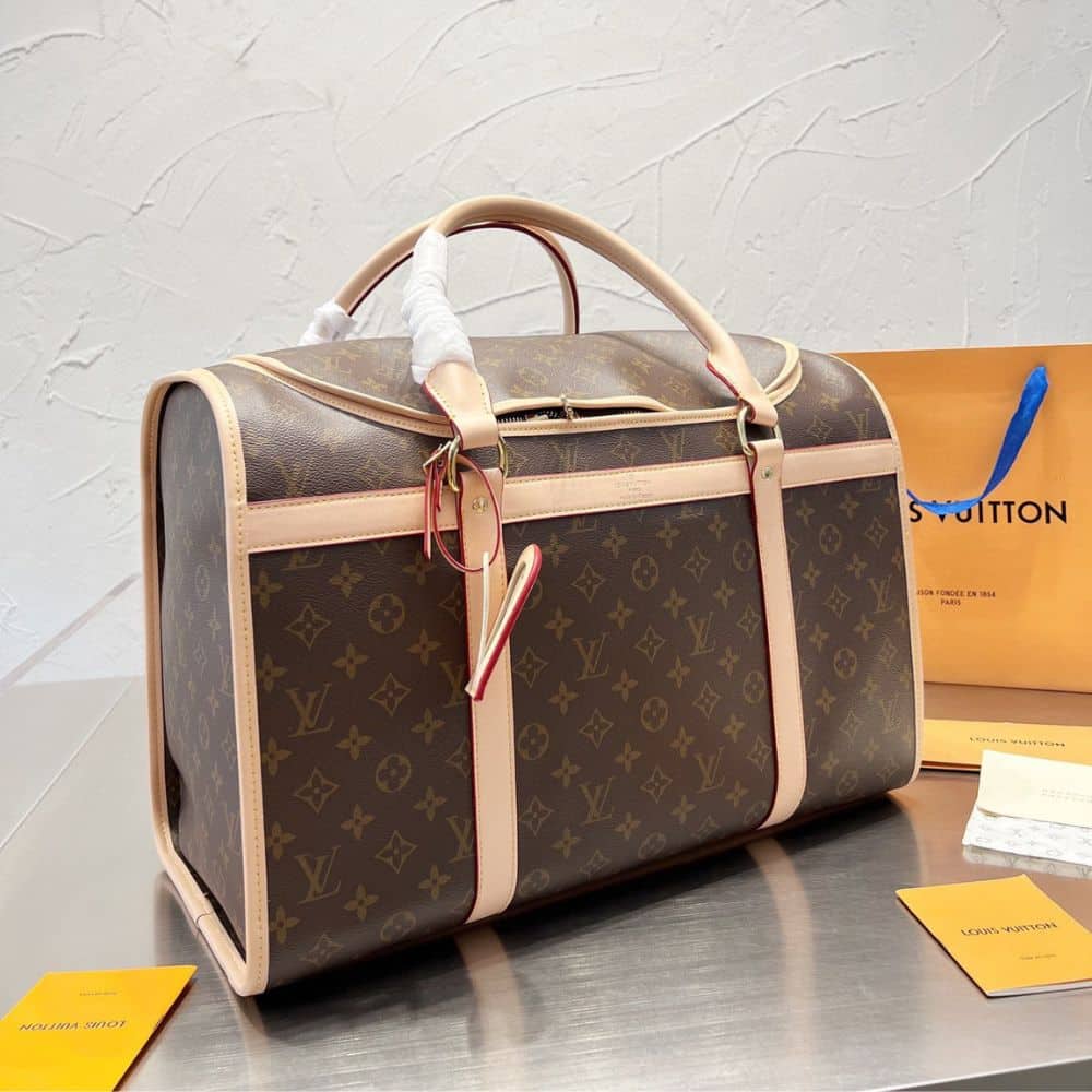 LOUIS VUITTON DOG BAG BROWN 40CM M45662 - Image 2