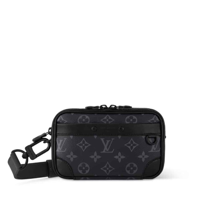 LOUIS VUITTON NANO ALPHA BLACK 18CM M82542