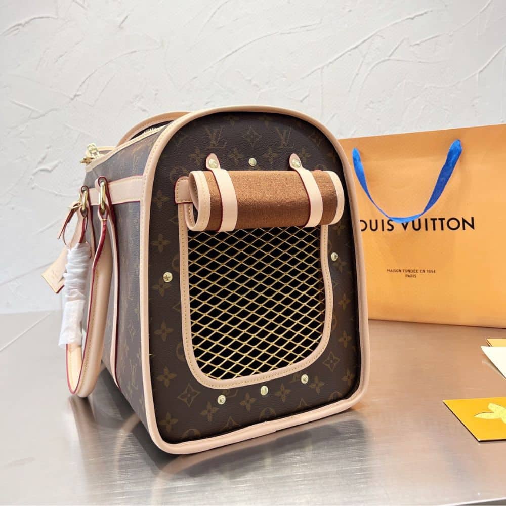 LOUIS VUITTON DOG BAG BROWN 40CM M45662 - Image 4