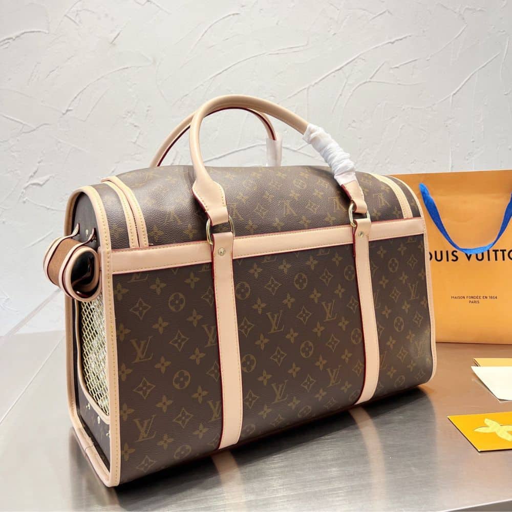 LOUIS VUITTON DOG BAG BROWN 40CM M45662 - Image 3