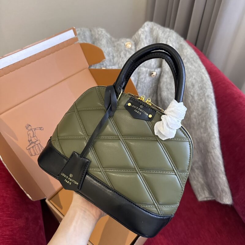 Alternative view of LOUIS VUITTON ALMA BB DARK GREEN 24CM