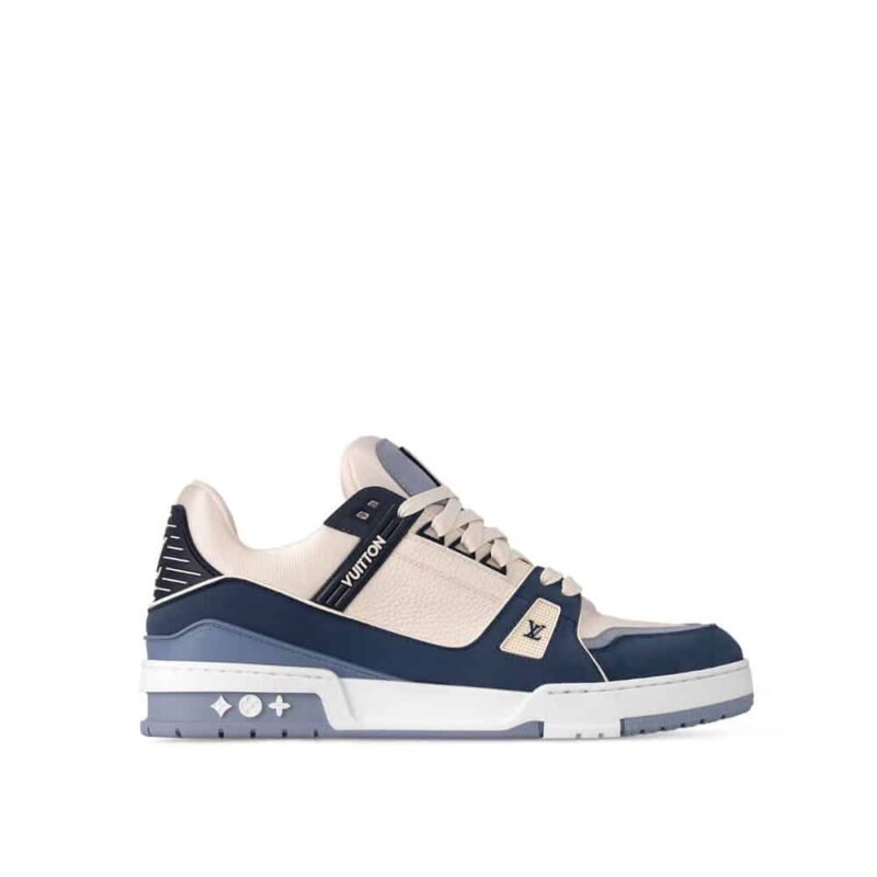 LOUIS VUITTON LV TRAINER SNEAKER BLUE 1ABNKC