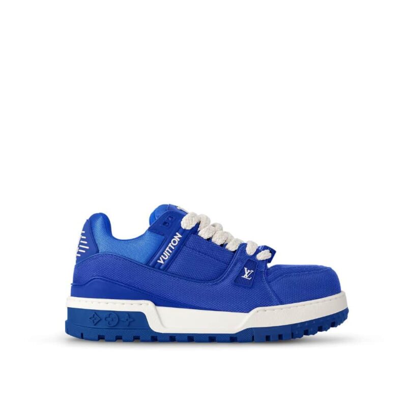 LOUIS VUITTON LV TRAINER MAXI SNEAKER BLUE 1ABM2L