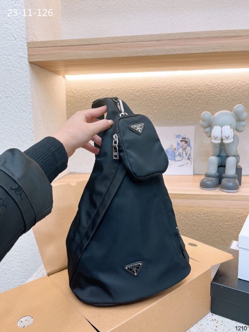 Alternative view of PRADA RE NYLON BACKPACK BLACK 40CM 2VZ092VOOO2DW3