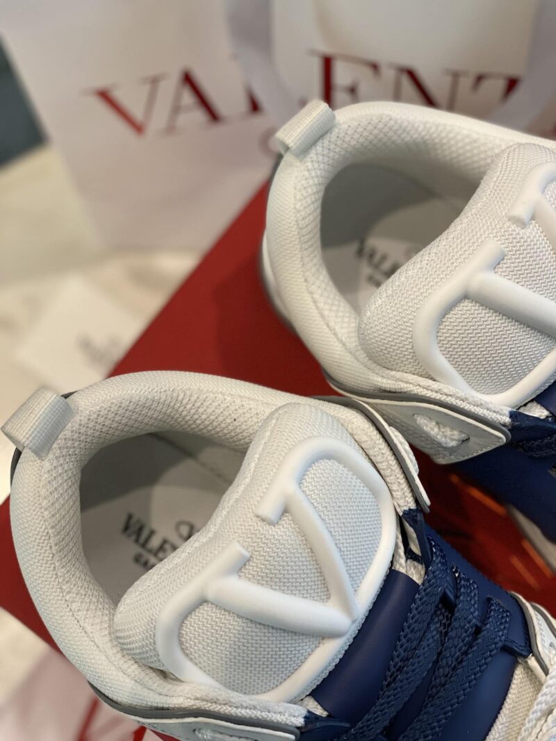 Alternative view of VALENTINO GARAVANI OPEN SKATE SNEAKERS WHITE AND BLUE