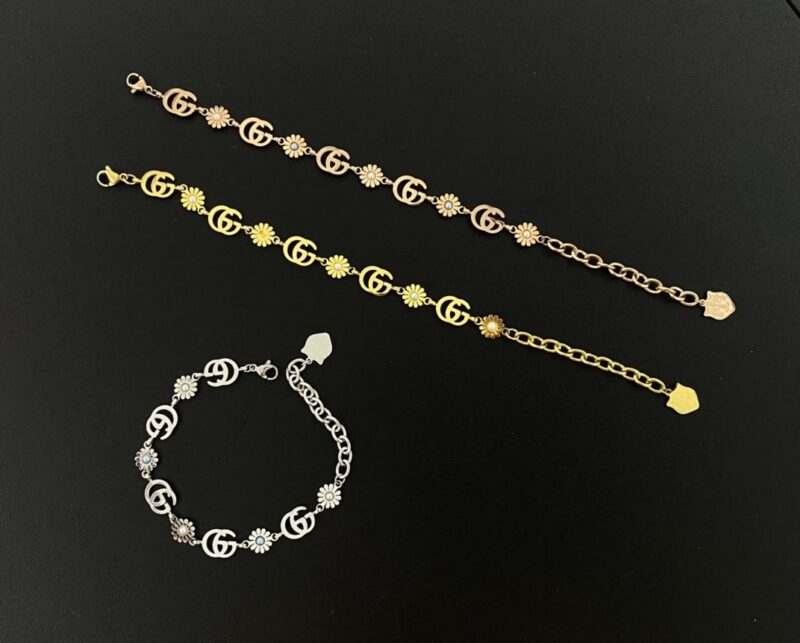 Alternative view of GUCCI GG BRACELET SILVER