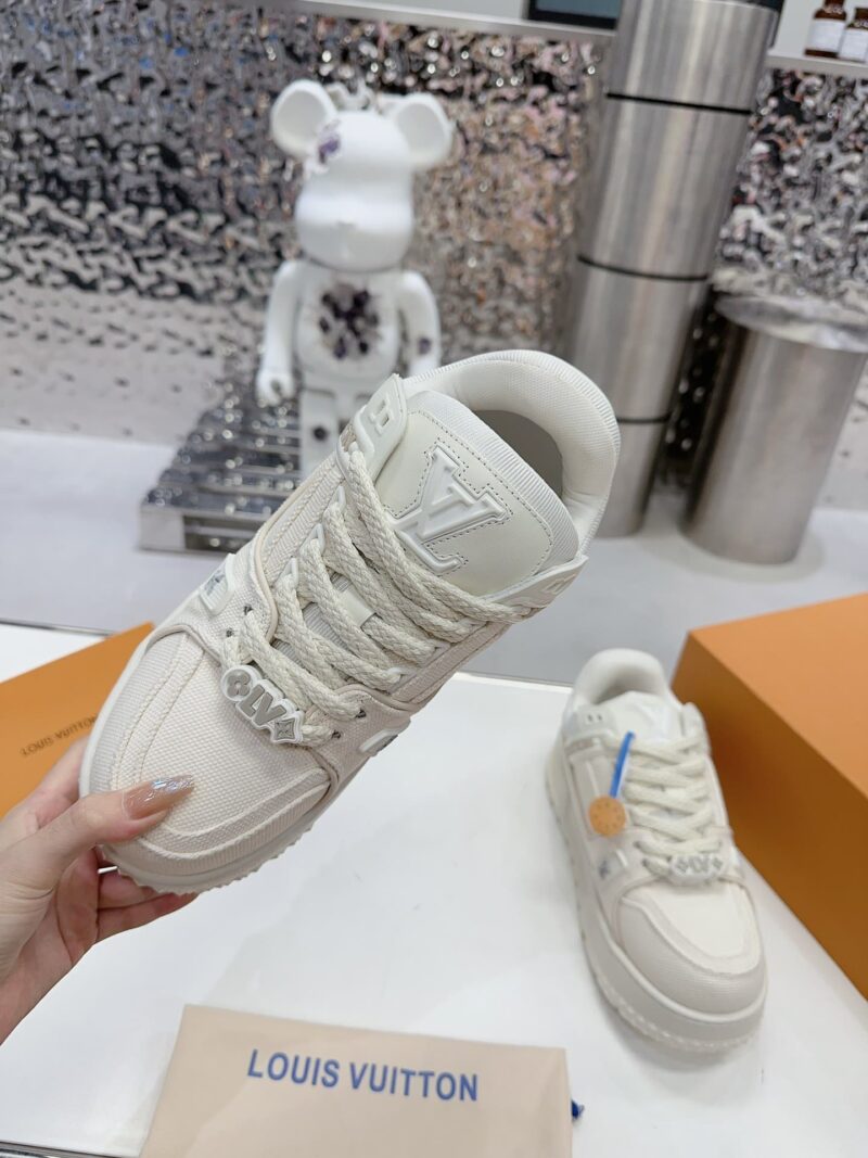 Alternative view of LOUIS VUITTON LV TRAINER MAXI SNEAKER WHITE