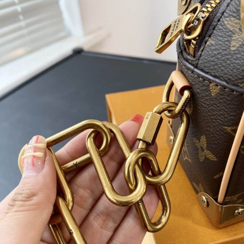 Alternative view of LOUIS VUITTON SOFT TRUNK MONOGRAM BROWN 18CM