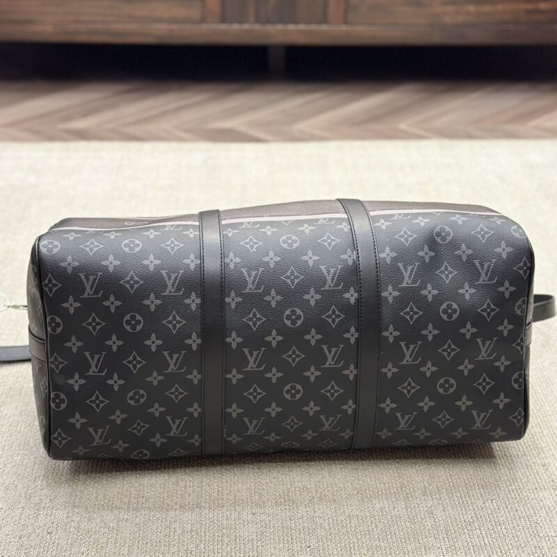 Alternative view of LOUIS VUITTON KEEPALL BANDOULIERE MONOGRAM BLACK 50CM
