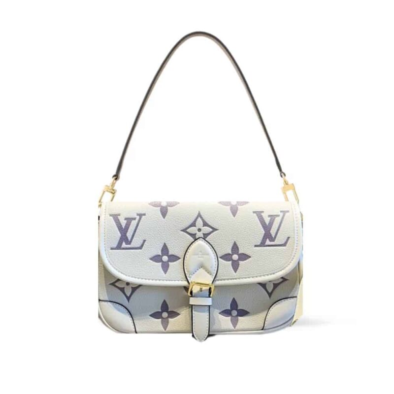 LOUIS VUITTON DIANE MONOGRAM WHITE 25CM
