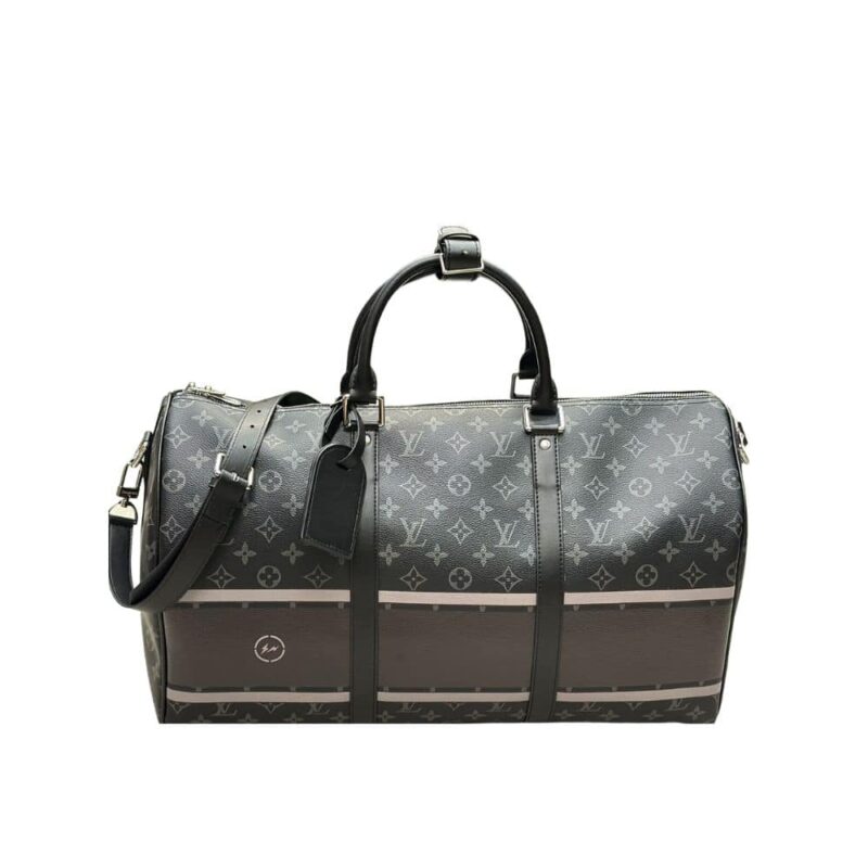 LOUIS VUITTON KEEPALL BANDOULIERE MONOGRAM BLACK 50CM