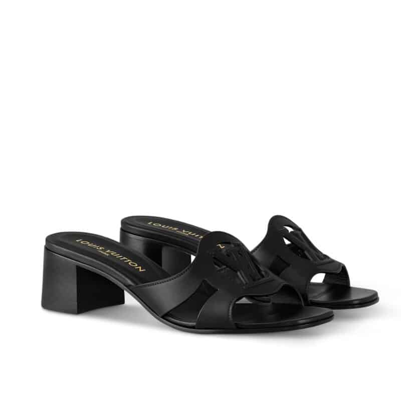 LOUIS VUITTON LV ISOLA MULE BLACK 1ACG4V