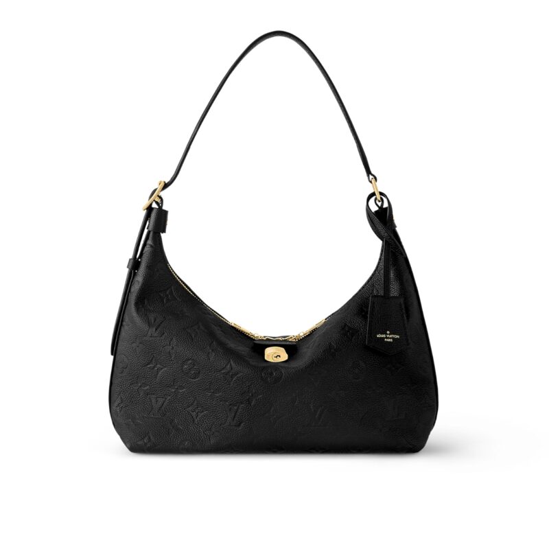 LOUIS VUITTON SAC SPORT BAG MONOGRAM EMPREINTE BLACK 27CM M46610