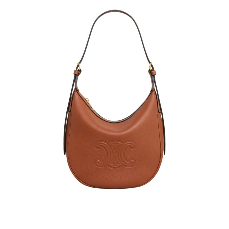 Celine Small Heloise Bag In Supple Brown 22Cm 117253Flh 04Lu