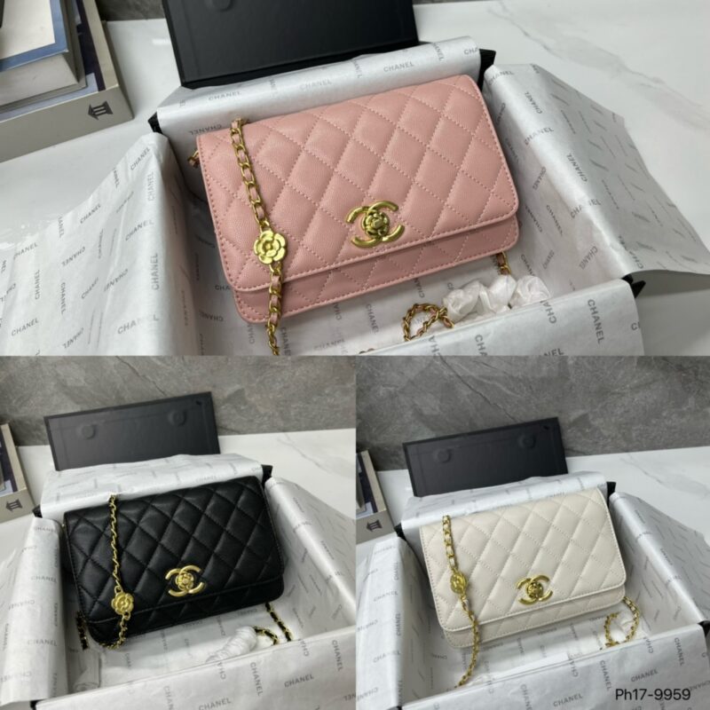 Alternative view of CHANEL WALLET WITH STRAP BLACK 19CM AP3580 B14320 94305