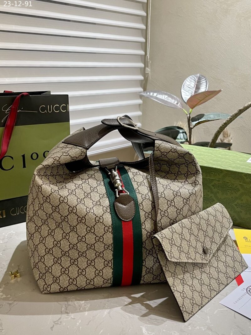 Alternative view of GUCCI JACKIE 1961 MEDIUM SHOULDER BAG BEIGE 35CM 758684 FACIP 8747