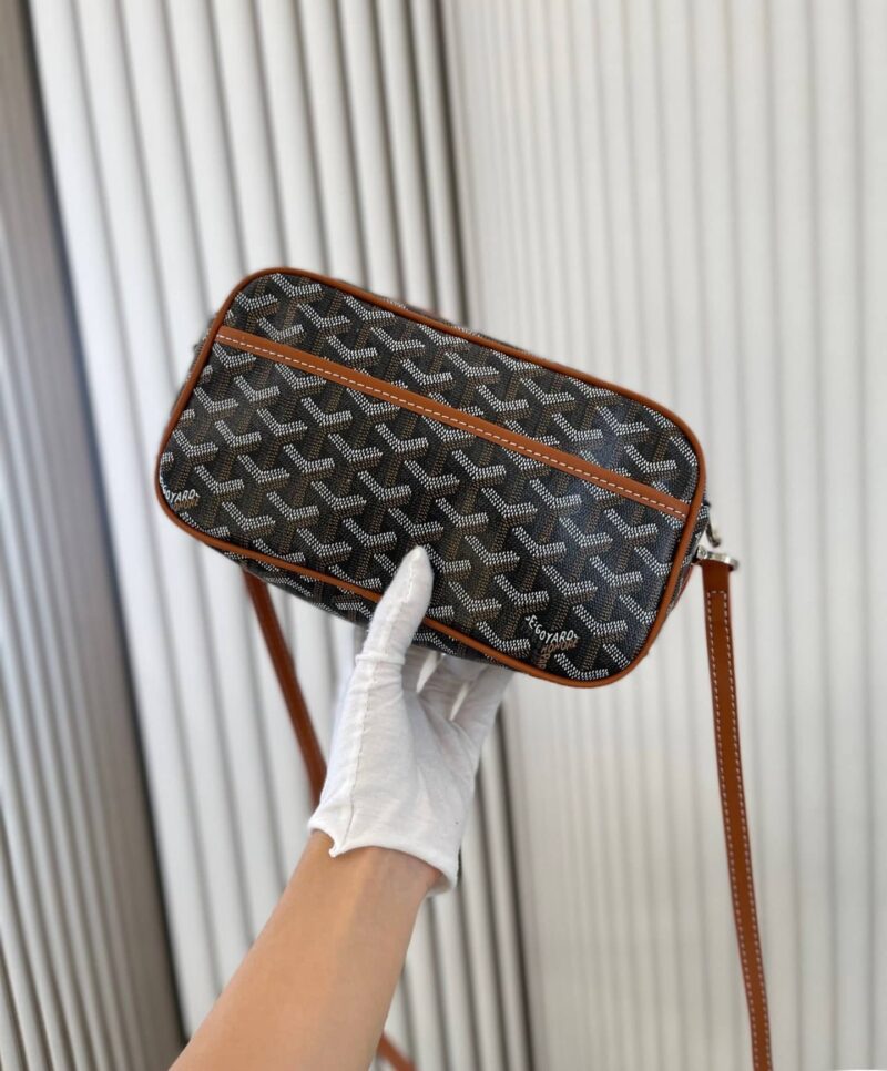 Alternative view of GOYARD CAP VERT PM BAG BLACK TAN 22CM CAPVE2PMLTY01CL03P