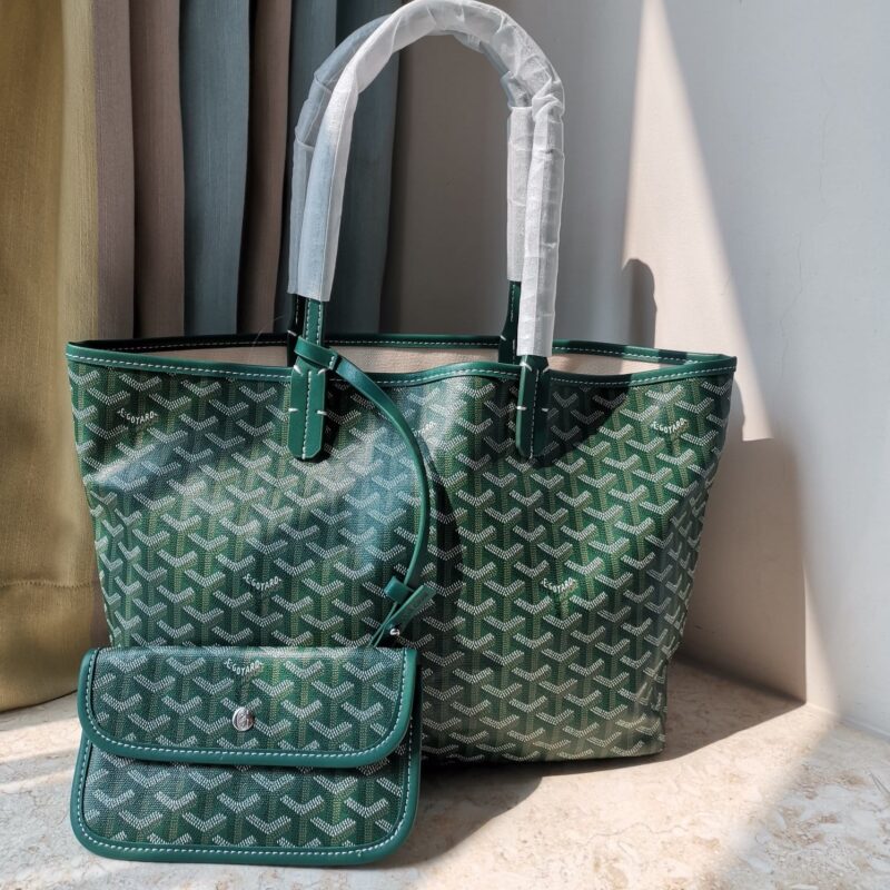 Alternative view of GOYARD ANJOU PM BAG GREEN 40CM ANJOUSPMLCG09TY09P