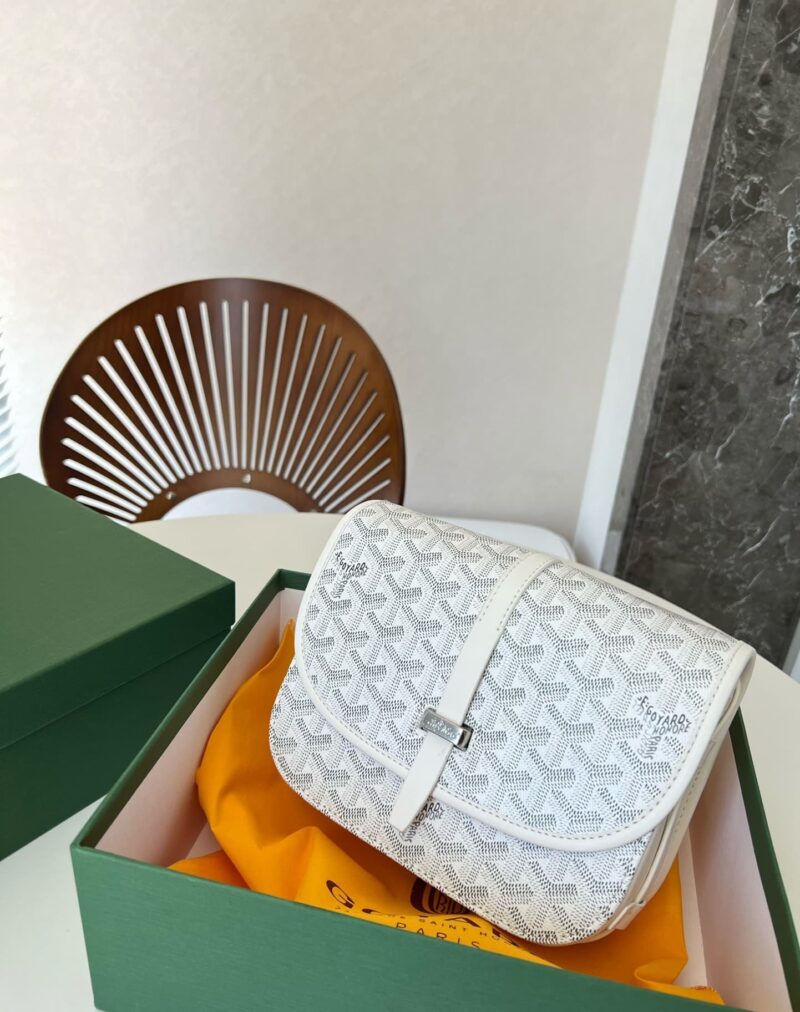 Alternative view of GOYARD BELVEDERE PM BAG WHITE 22CM BELVE3PMLTY50CG50P