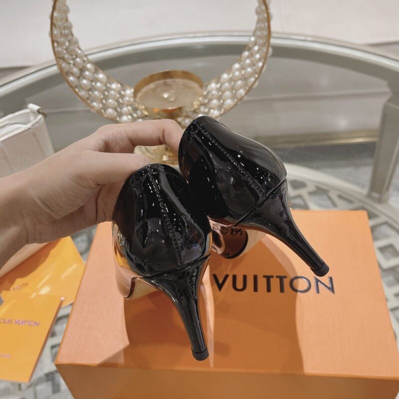 Alternative view of LOUIS VUITTON BLOSSOM PUMP BLACK