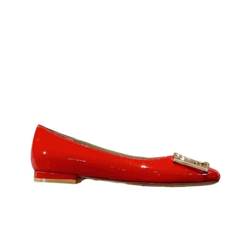 LOUIS VUITTON MADELEINE FLAT RED