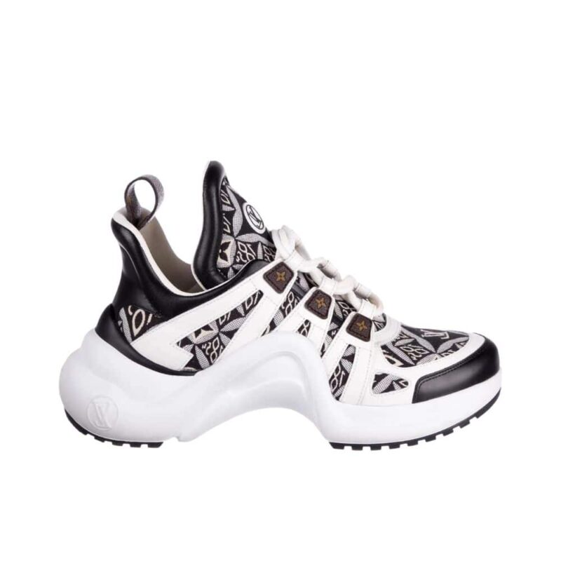 LOUIS VUITTON ARCHLIGHT SNEAKER BLACK AND WHITE