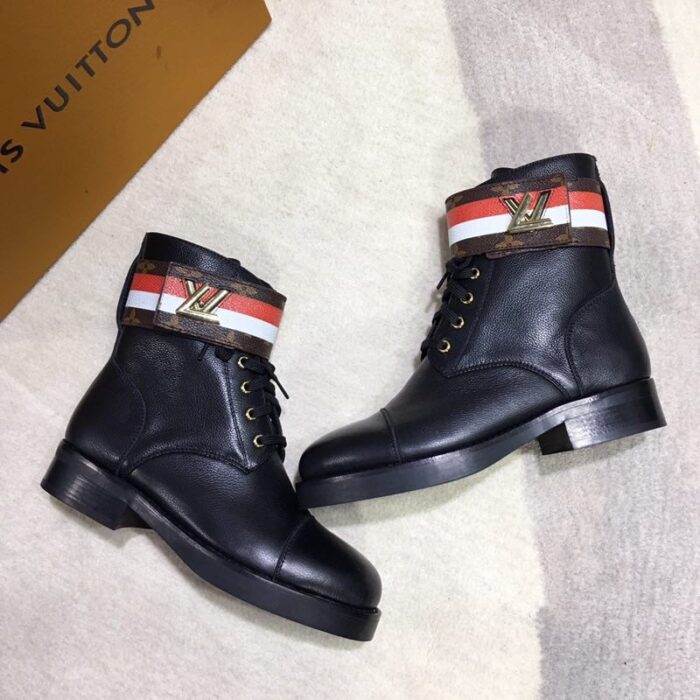 Alternative view of LOUIS VUITTON WONDERLAND FLAT RANGER BLACK